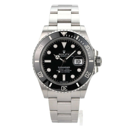 Rolex Submariner Date 126610LN aus 2023, schwarzes Zifferblatt, Edelstahlarmband und Keramiklünette