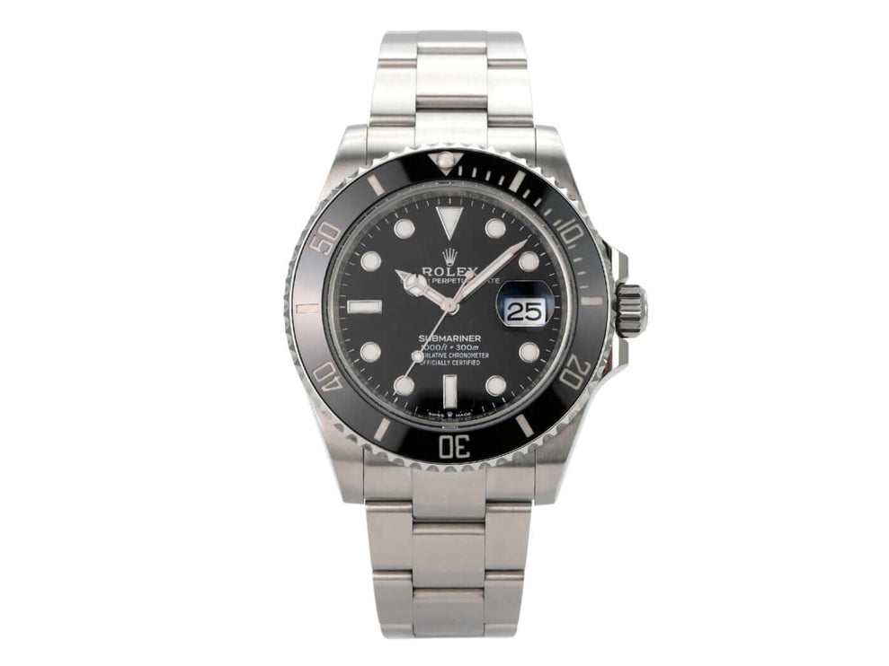Rolex Submariner Date 126610LN mit schwarzem Zifferblatt und Edelstahlarmband