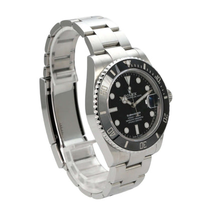 Rolex Submariner Date 126610LN Edelstahlarmband und schwarzes Zifferblatt, 41 mm Gehäuse für Uhrenliebhaber.