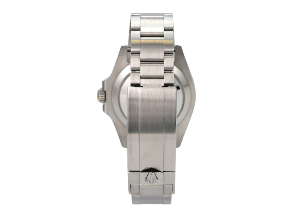 Rolex Submariner Date 126610LN Rückansicht des Edelstahlarmbands und Gehäuses.