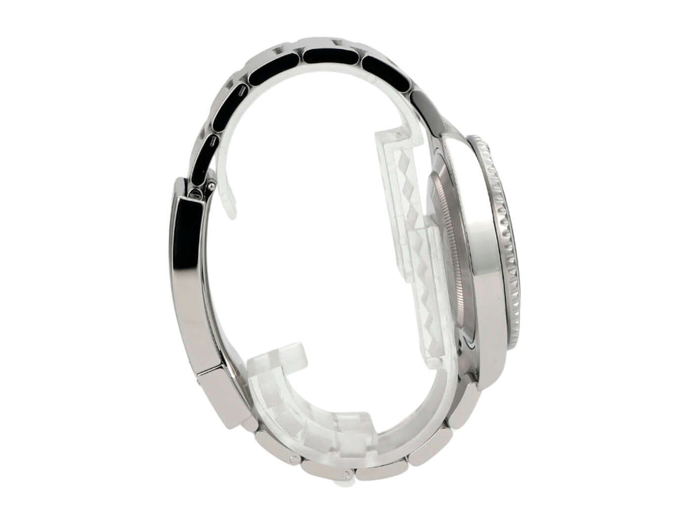 Rolex Submariner Date Edelstahl 126610LV elegante Uhr mit poliertem Edelstahlarmband und drehbarer Lünette