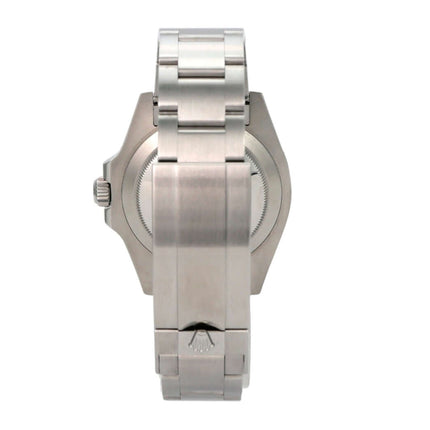 Rolex Submariner Date Edelstahl 126610LV, Gehäuseboden und Oyster-Armband aus Edelstahl