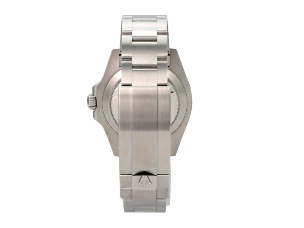 Rolex Submariner Date Edelstahl 126610LV, Gehäuseboden und Oyster-Armband aus Edelstahl