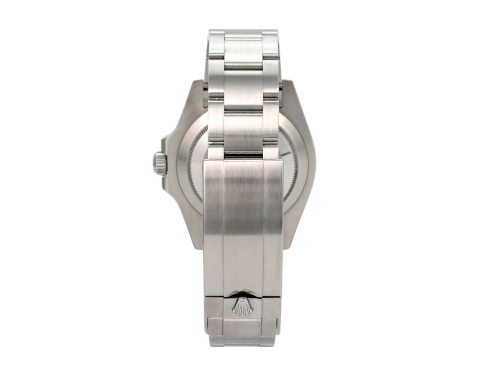 Rolex Submariner Date Edelstahl 126610LV Rückseite mit Oyster-Edelstahlarmband und Sicherheitsfaltschließe