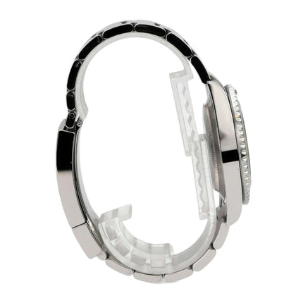 Rolex Submariner Date Edelstahl Ref. 126610LV seitliche Ansicht des Edelstahlarmbands und Gehäuses.