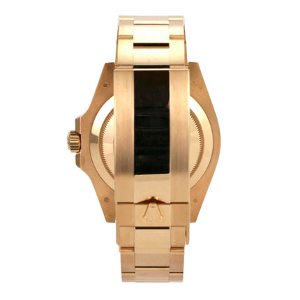 Rolex Submariner Date 41 Gelbgold 126618LN Uhrensichtseite aus 18 Karat Gelbgold mit polierter Oberfläche