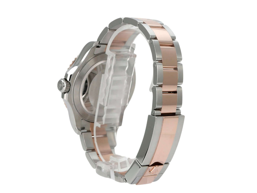 Rolex Yacht-Master 40 Oystersteel Everose-Gold 126621 Schoko Armband aus Everose-Gold und Edelstahl, poliert und satiniert.