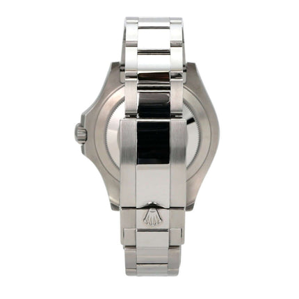 Rolex Yacht-Master 40 Oystersteel Platin 126622 Rhodium Edelstahlarmband von hinten