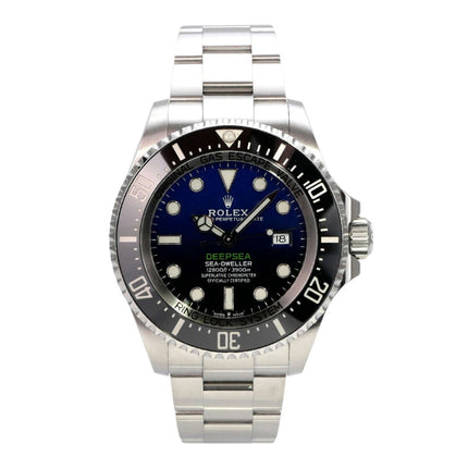 Rolex Sea-Dweller Deepsea 126660 D-Blue mit blauem Zifferblatt und Edelstahlarmband