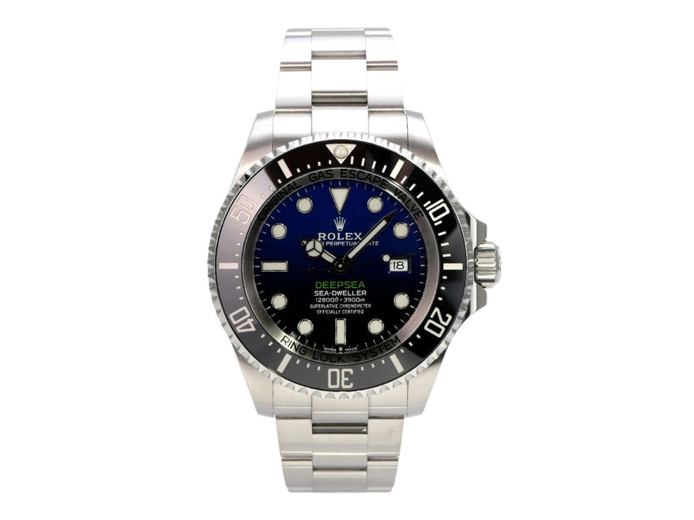 Rolex Sea-Dweller Deepsea 126660 D-Blue mit blauem Zifferblatt und Edelstahlarmband