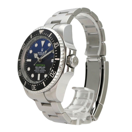 Rolex Sea-Dweller Deepsea 126660 D-Blue aus Edelstahl mit blau-schwarzem Zifferblatt und Oysterband