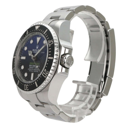 Rolex Sea-Dweller Deepsea 126660 D-Blue, Edelstahl-Diver mit blau-schwarzem Zifferblatt und Keramiklünette