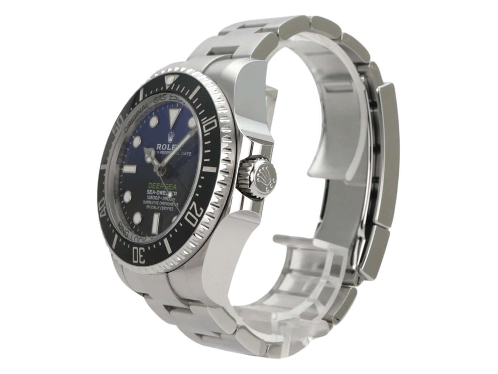 Rolex Sea-Dweller Deepsea 126660 D-Blue, Edelstahl-Diver mit blau-schwarzem Zifferblatt und Keramiklünette