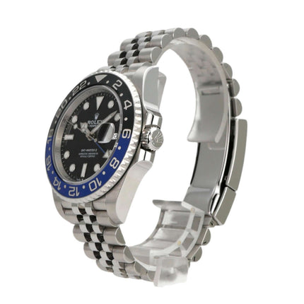 Rolex GMT-Master II 126710BLNR Edelstahl, 40mm, schwarzes Zifferblatt, Jubile-Armband, 2022 Modell