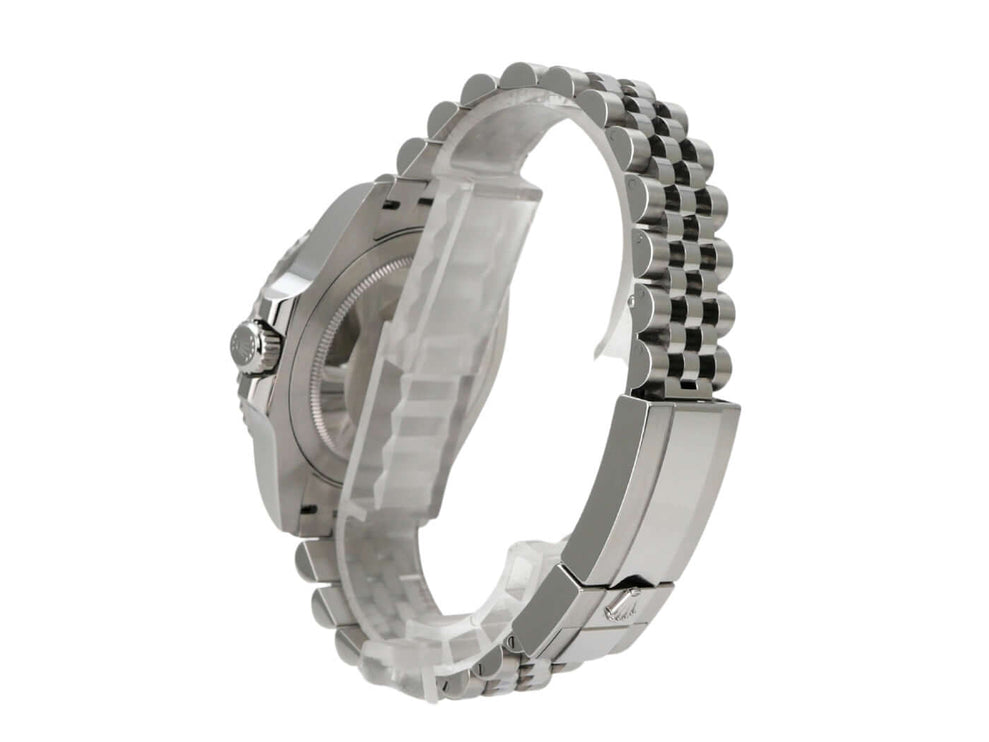 Rolex GMT-Master II 126710BLNR Edelstahl Armband Ansicht von hinten