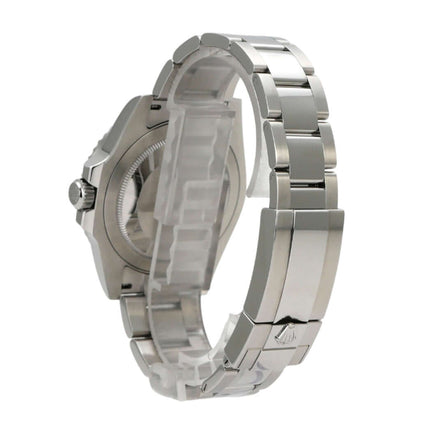 Rolex GMT-Master II Edelstahl 126710BLNR Oyster-Band Detailaufnahme des Edelstahlarmbands