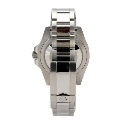 Rolex GMT-Master II Edelstahl 126710BLNR Oyster-Band seitliche Ansicht des Edelstahlarmbands