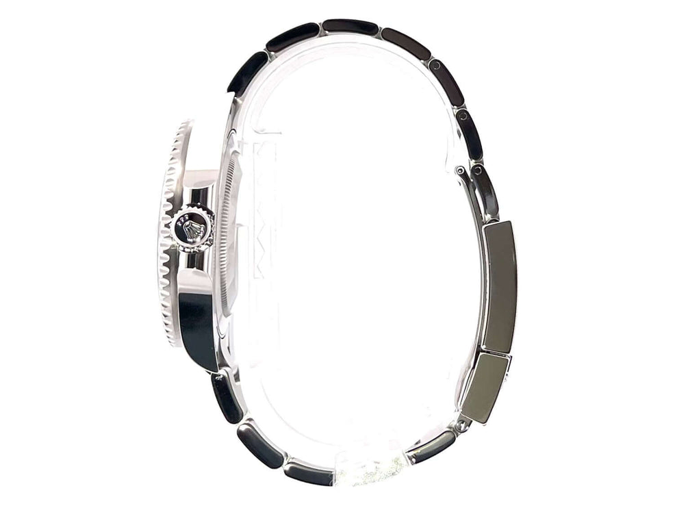 Rolex GMT Master II 126710BLNR Edelstahlgehäuse und Oyster-Band, Seitenansicht