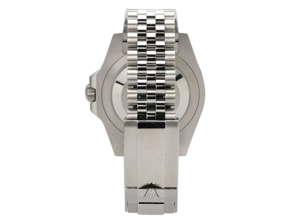 Rolex GMT-Master II Edelstahl 126710GRNR Jubile-Band mit Edelstahlgehäuse und Jubile-Armband