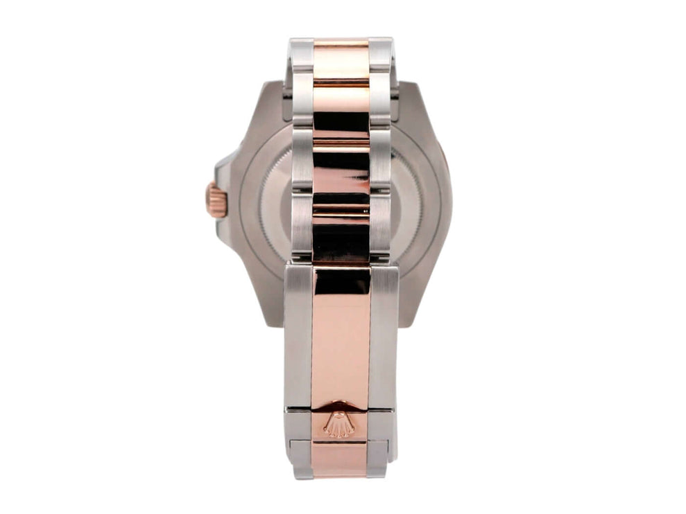 Rolex GMT-Master II Edelstahl Everose-Gold 126711CHNR Armbandansicht mit Sicherheitsfaltschließe