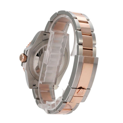 Rolex GMT-Master II Edelstahl Everose-Gold 126711CHNR Armbandansicht mit poliertem Edelstahl und Everose-Gold.