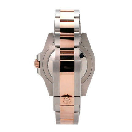 Rolex GMT-Master II Edelstahl Everose-Gold 126711CHNR Rückansicht mit Edelstahl- und Everose-Gold-Armband