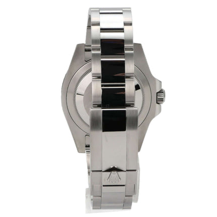 Rolex GMT-Master II Edelstahl 126720VTNR Oyster-Band, Edelstahl-Uhr mit Oyster-Armband und Gehäuseansicht
