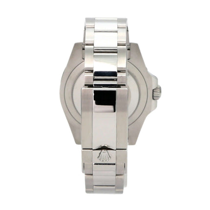 Rolex GMT-Master II Edelstahl 126720VTNR Oyster-Band mit Edelstahlgehäuse und Oyster-Armband, Rückansicht