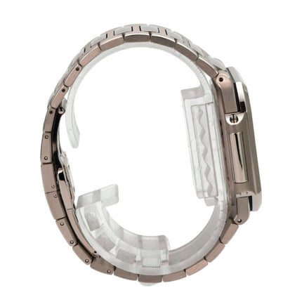 Patek Philippe Cubitus 7128/1G-001 seitliche Ansicht des 18 kt Weißgoldarmbands und Gehäuses.