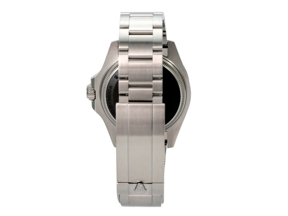 Rolex Sea-Dweller Deepsea 136660 Edelstahlarmband und Gehäuse Ansicht von hinten