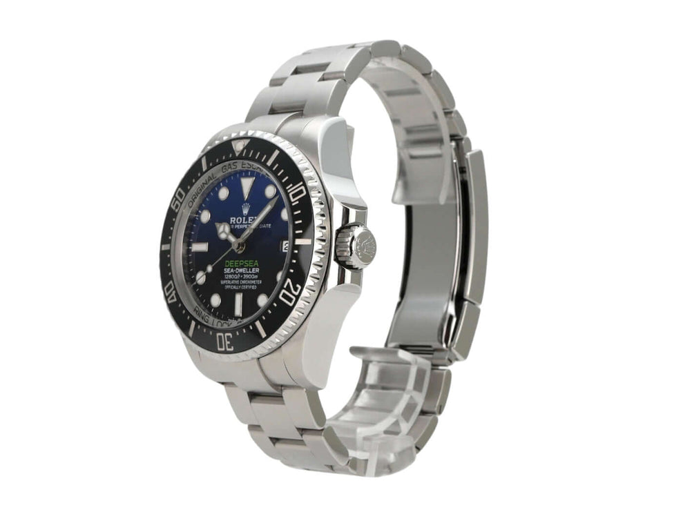 Rolex Sea-Dweller Deepsea 136660 D-Blue mit blauem Zifferblatt und Edelstahlband