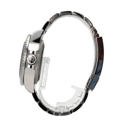 Rolex Sea-Dweller Deepsea 136660 D-Blue seitliche Ansicht des Edelstahlarmbands mit Sicherheitsfaltschließe