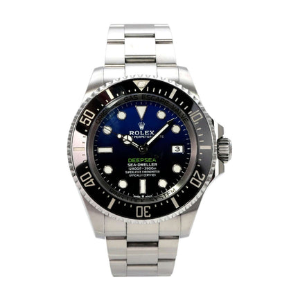 Rolex Sea-Dweller Deepsea 136660 D-Blue mit Edelstahlarmband und blauem Zifferblatt