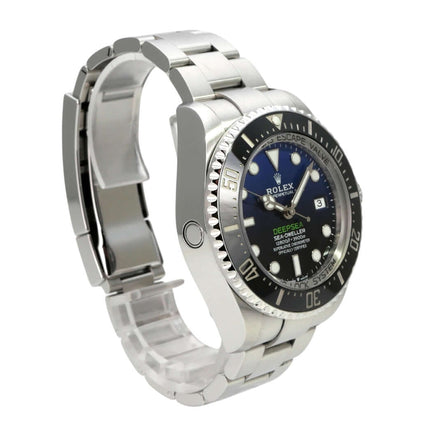 Rolex Sea-Dweller Deepsea 136660 D-Blue Uhr mit Edelstahlband und schwarzer Keramikeinlage