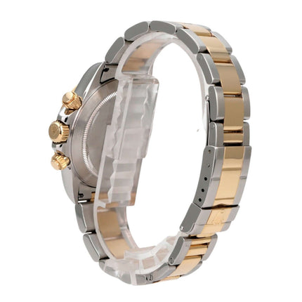 Rolex Daytona 40 Edelstahl Gelbgold 16523 Schwarz T-Serie, Edelstahl-Gelbgold Armband, Seitenansicht