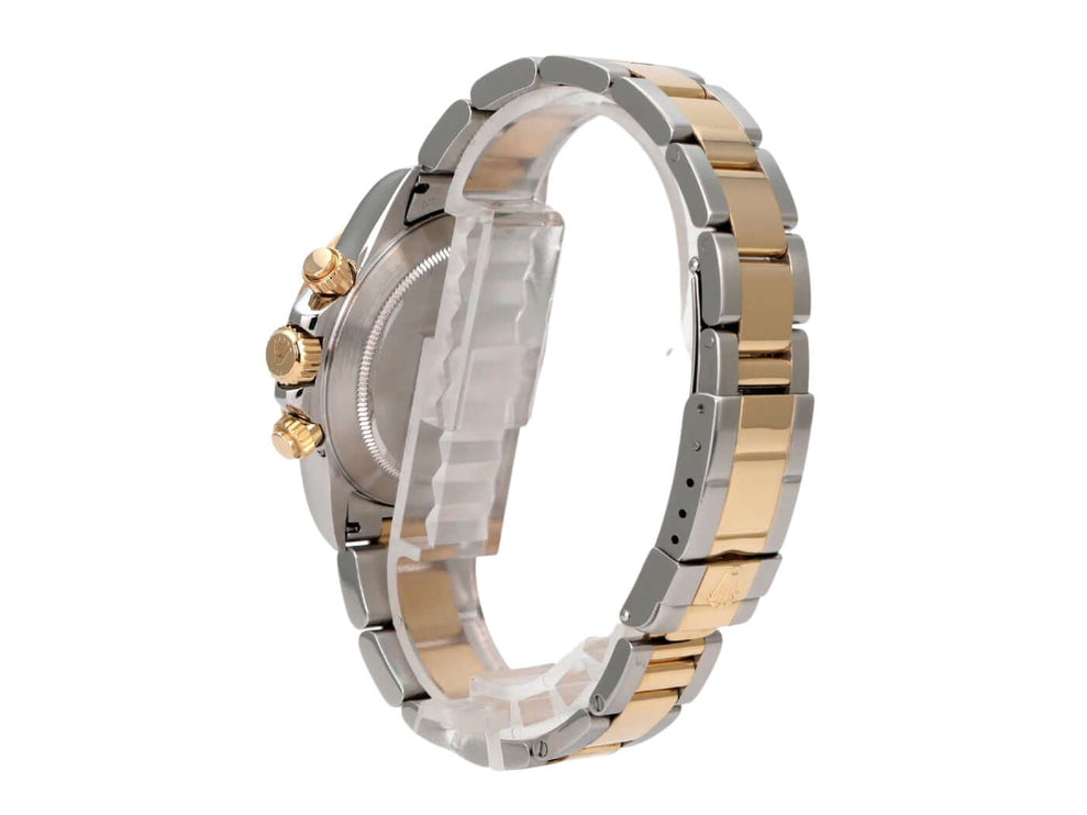 Rolex Daytona 40 Edelstahl Gelbgold 16523 Schwarz T-Serie, Edelstahl-Gelbgold Armband, Seitenansicht