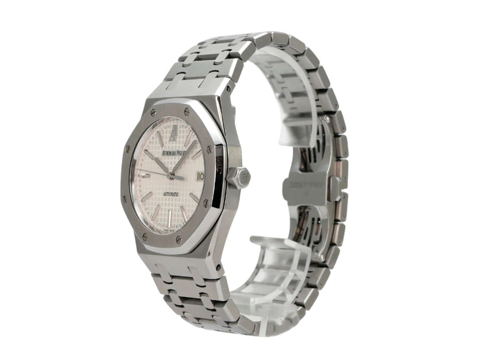 Audemars Piguet AP Royal Oak 15300ST.OO.1220ST.01 Edelstahl-Uhrenarmband und Zifferblatt