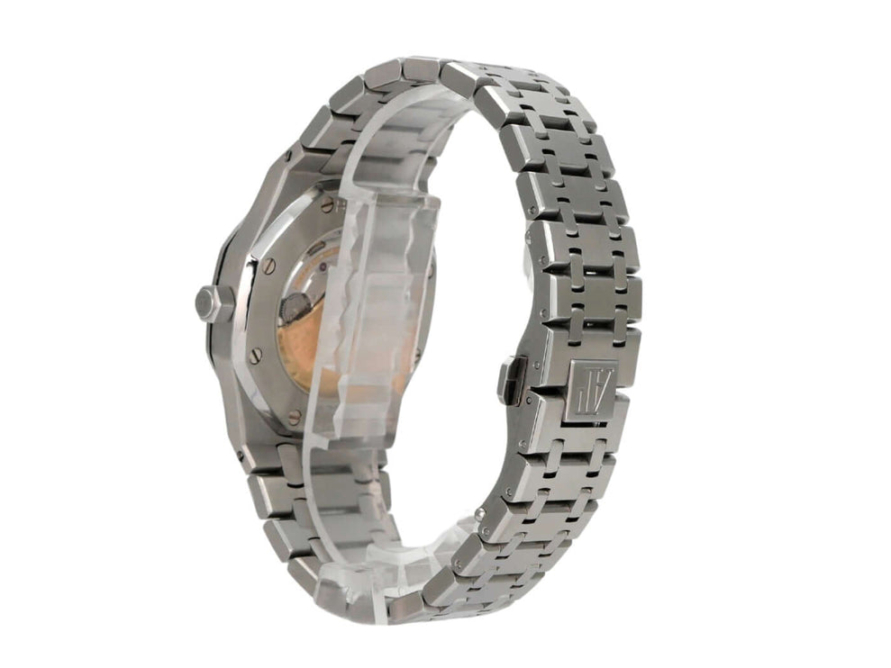 Audemars Piguet AP Royal Oak 15300ST.OO.1220ST.01 Edelstahl-Armband und Gehäuseansicht