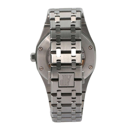 Edelstahlarmband der Audemars Piguet AP Royal Oak 15400ST.OO.1220ST.01 mit Doppelfaltschließe.