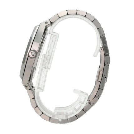 Audemars Piguet AP Royal Oak 15400ST.OO.1220ST.01 Armbanduhr mit Edelstahlarmband und poliertem Gehäuse