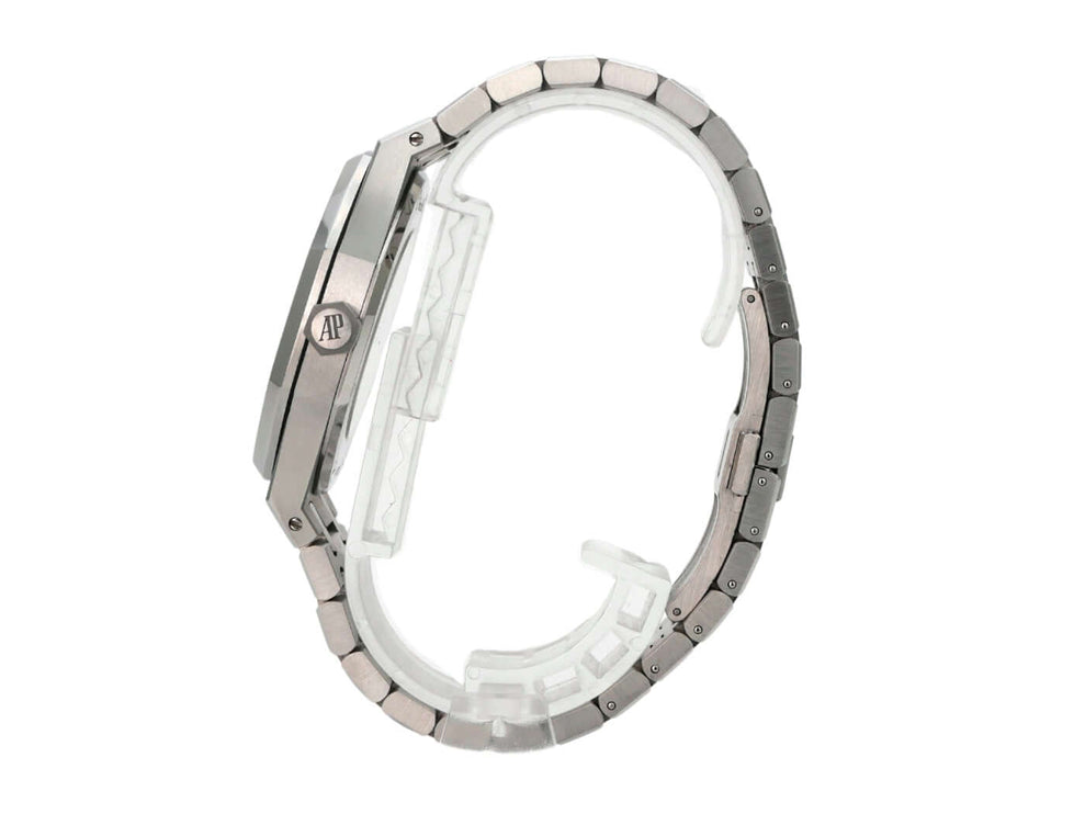 Audemars Piguet AP Royal Oak 15400ST.OO.1220ST.01 Armbanduhr mit Edelstahlarmband und poliertem Gehäuse