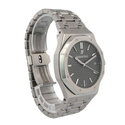 Audemars Piguet Royal Oak 15500ST.OO.1220ST.02 Edelstahlgehäuse, graues Zifferblatt, Edelstahlarmband, automatisches Uhrwerk, 2021