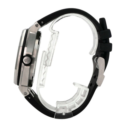 Audemars Piguet Royal Oak Offshore Diver 15710ST.OO.A002CA.02 Uhr mit Edelstahlgehäuse und schwarzem Kautschukarmband