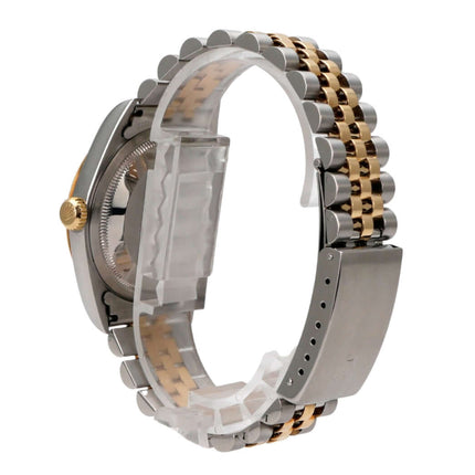 Rolex Datejust 36 Edelstahl Gelbgold 16233 mit Jubilé-Armband und Gehäuse in Edelstahl/18 kt Gelbgold