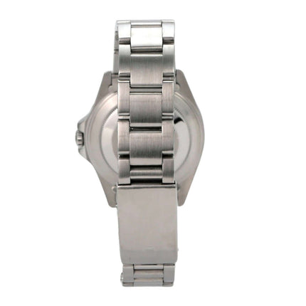 Rolex Explorer II Ref. 16570 Zifferblatt Schwarz, Ansicht des Edelstahlarmbands von hinten.