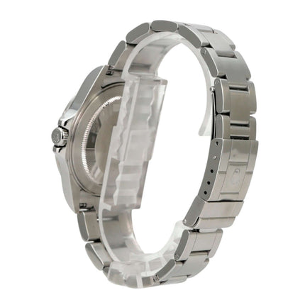 Rolex Explorer II Ref. 16570 Zifferblatt Schwarz, Edelstahlarmband und Gehäuse, Seitenansicht