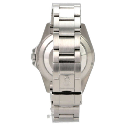 Rolex Explorer II Edelstahl 16570 Schwarz, Edelstahlgehäuse und Oyster-Armband, Rückansicht