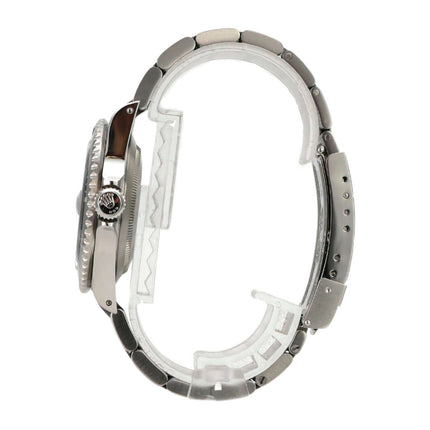 Rolex Submariner Date 16610 seitliche Ansicht des Edelstahlarmbands und Gehäuses