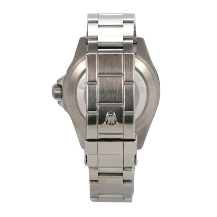 Rolex Submariner Date 16610 Rückansicht des Edelstahlgehäuses und Armbands