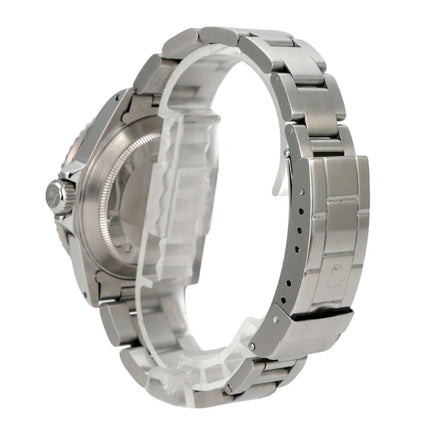Rolex Submariner Date 16610 aus Edelstahl mit Oyster-Armband und geschlossener Gehäuserückseite